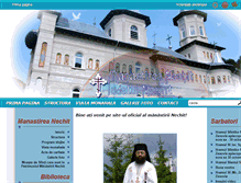 Tablet Screenshot of manastireanechit.ro